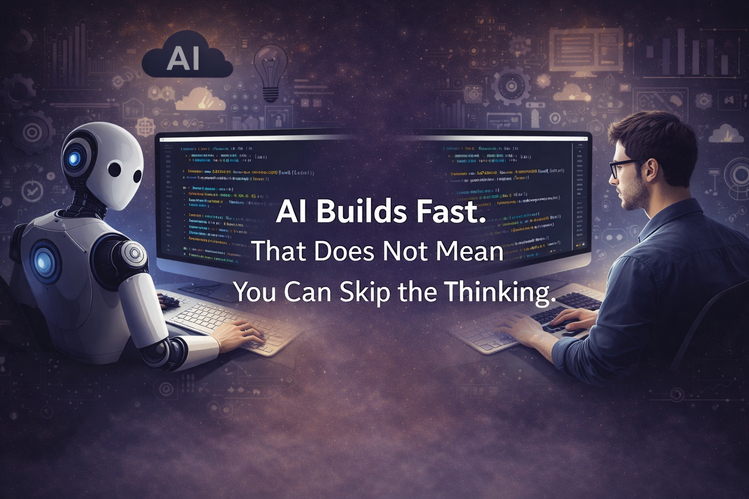 AI Builds Fast. That Does Not Mean You Can Skip the Thinking.