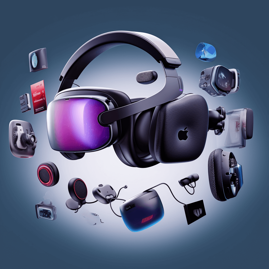 Apple vision pro hovering on its specs and features