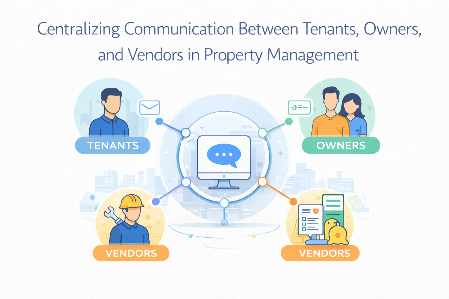 Centralizing Communication Between Tenants, Owners, and Vendors in Property Management