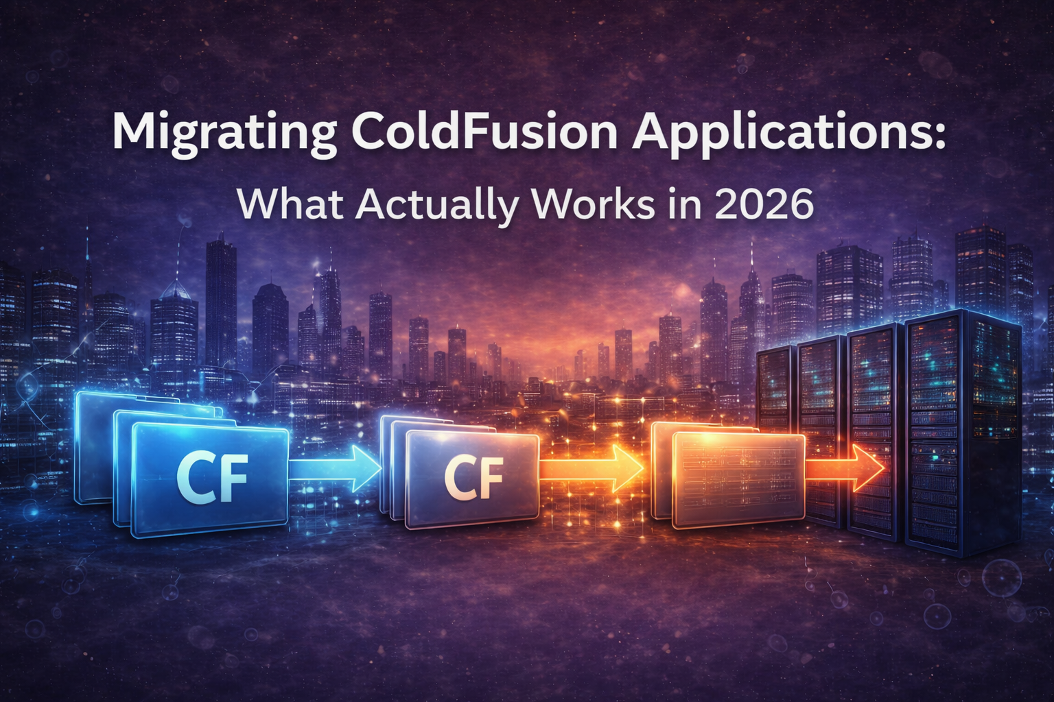 Migrating ColdFusion Applications: What Actually Works in 2026