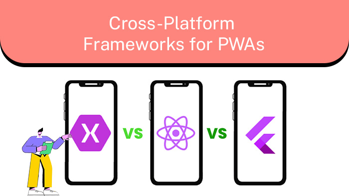 Cross-Platform Frameworks for PWAs: React Native, Flutter, and Xamarin