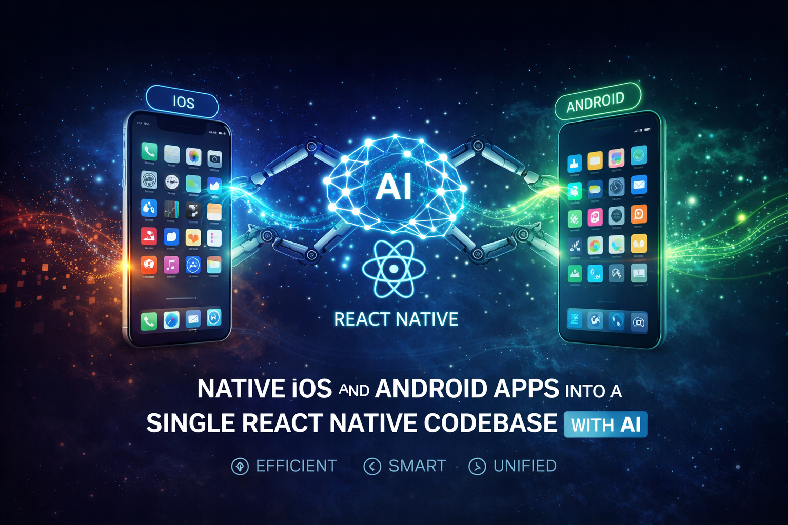 Consolidating Native iOS and Android Apps into a Single React Native Codebase with AI