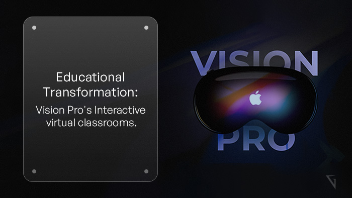 Revamping Education with Vision Pro: Enabling Interactive Learning and Virtual Classrooms