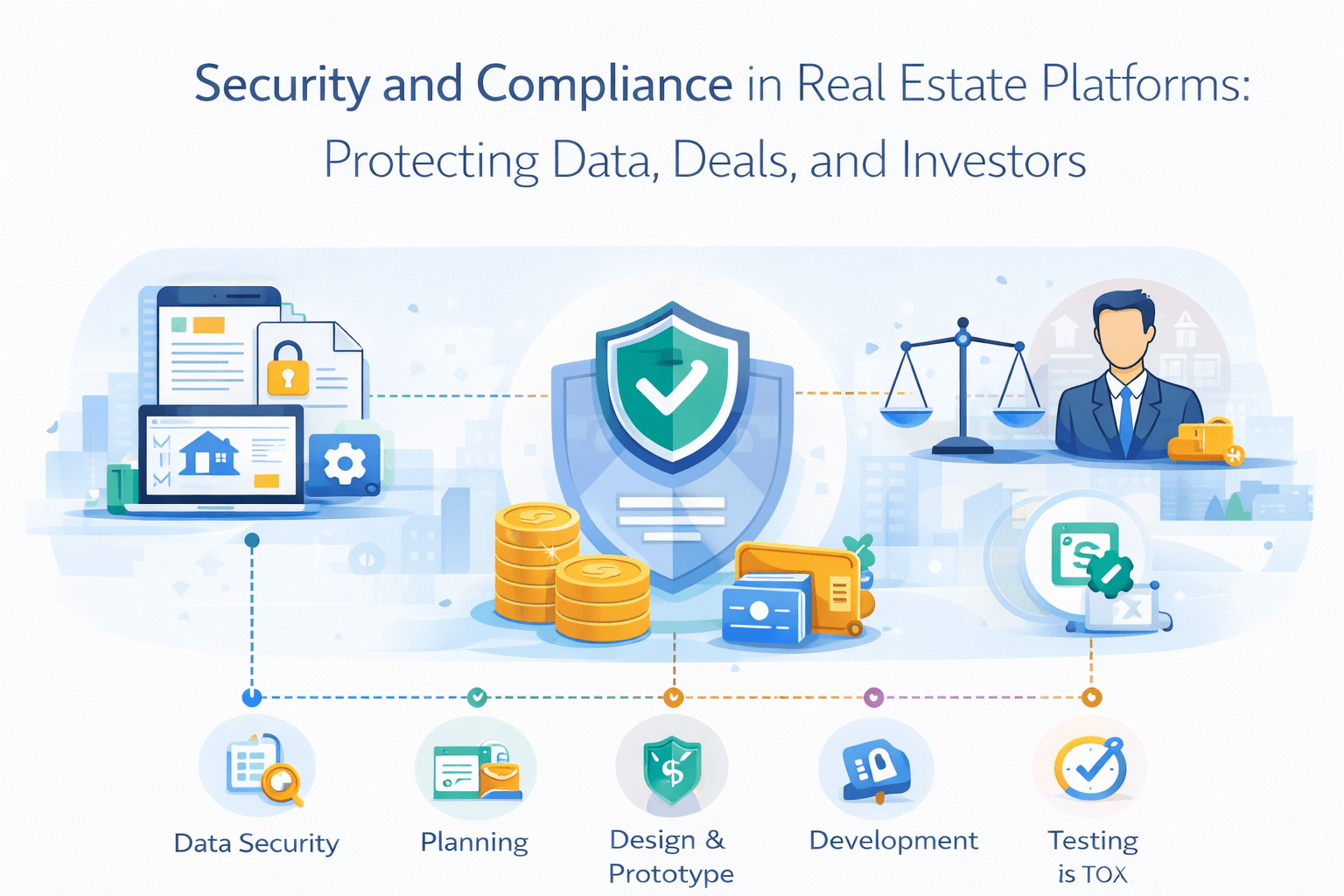 Security and Compliance in Real Estate Platforms: Protecting Data, Deals, and Investors