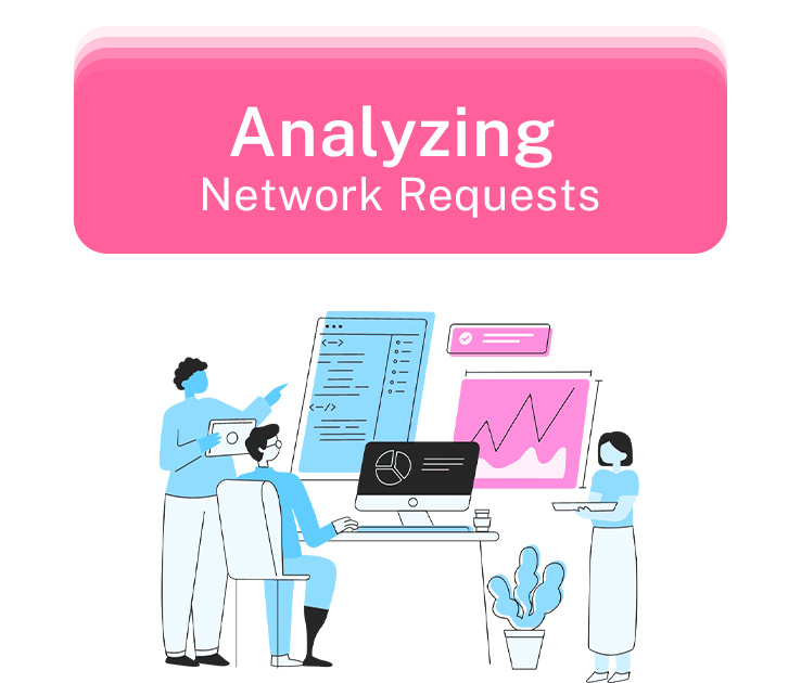 Can you provide insights into analyzing network waterfall charts to optimize resource loading in PWAs