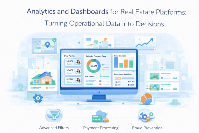 Analytics and Dashboards for Real Estate Platforms