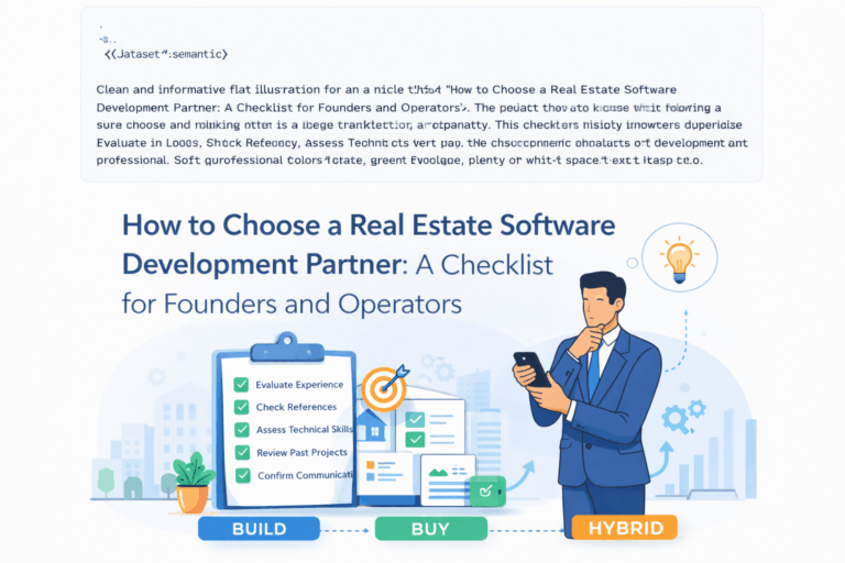 How to Choose a Real Estate Software Development Partner